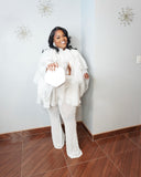 Ethereal Ruffle Statement Top