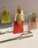 Modern Resin Statement Earrings
