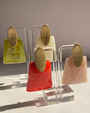 Modern Resin Statement Earrings