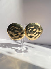 Large Textured Earrings