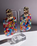 The Mosaic Muse Statement Earrings