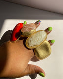 Modern Luxe Stretch Statement Ring