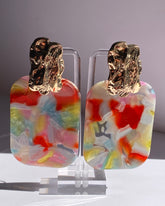 The Confetti Crush Statement Earrings