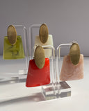 Modern Resin Statement Earrings
