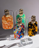 The Mosaic Muse Statement Earrings