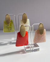 Modern Resin Statement Earrings