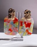 The Confetti Crush Statement Earrings
