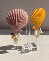 Ocean Muse Shell Statement Earrings