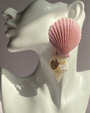 Ocean Muse Shell Statement Earrings