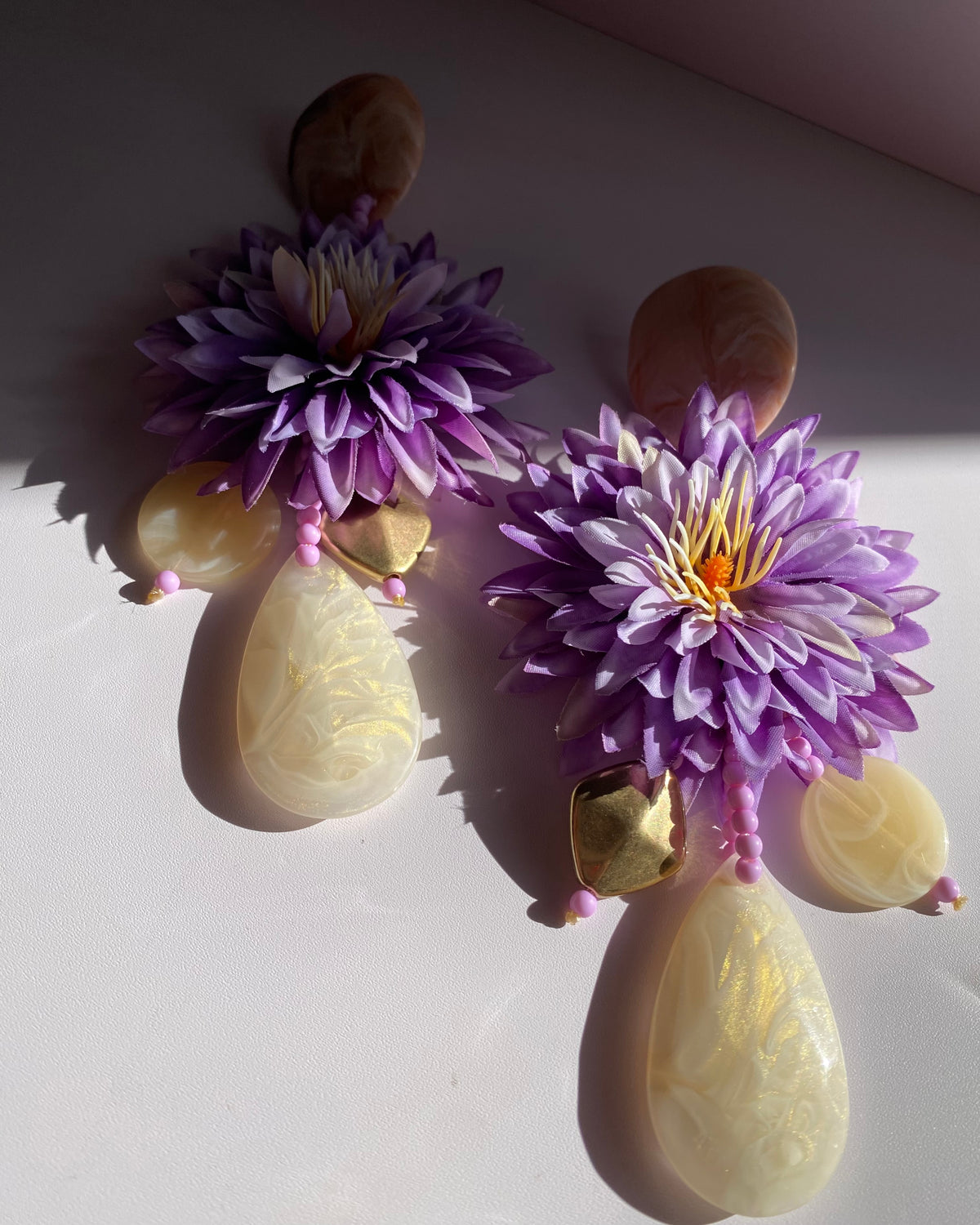 Island Bloom Statement Earrings