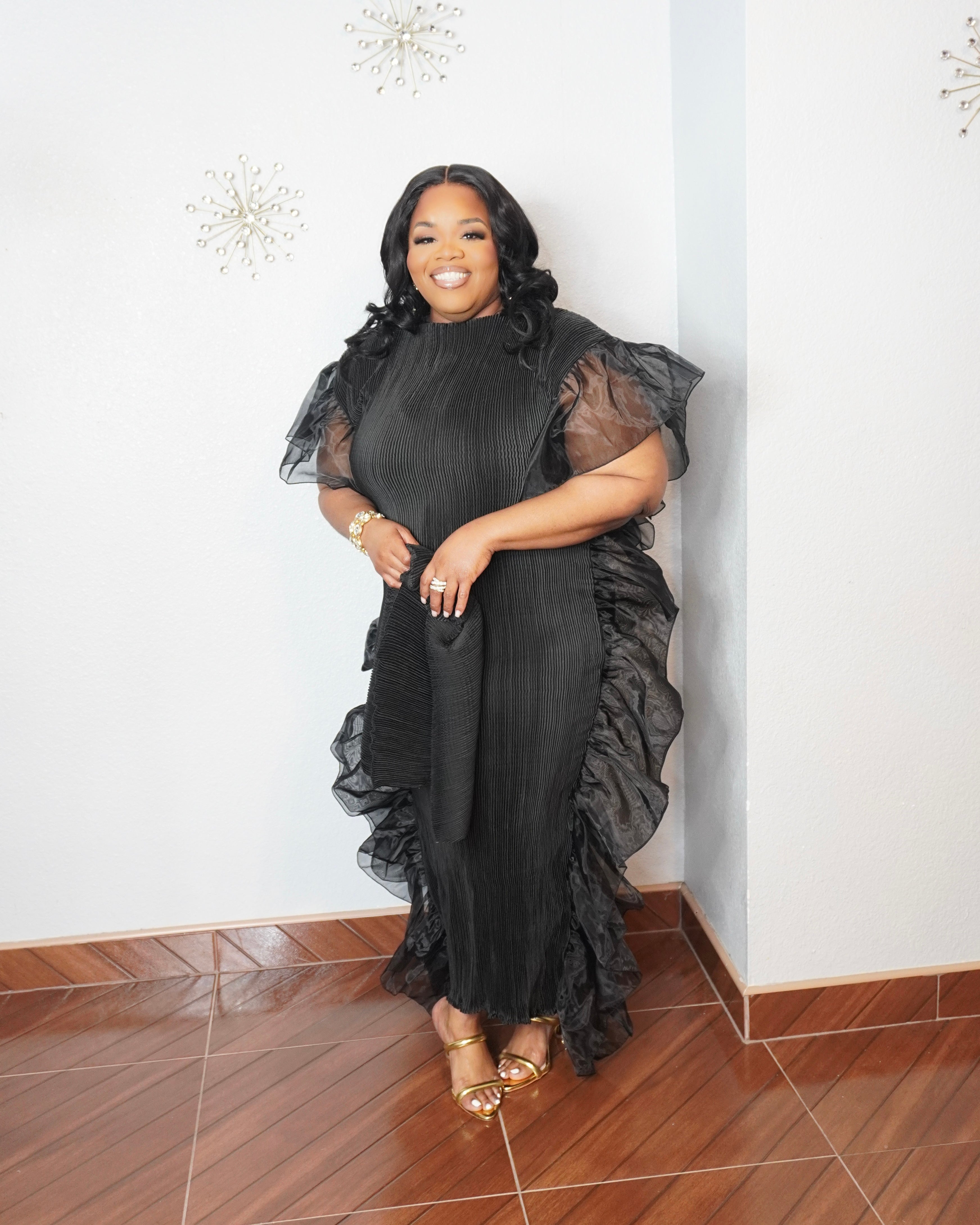 One size fit most plus size dress
