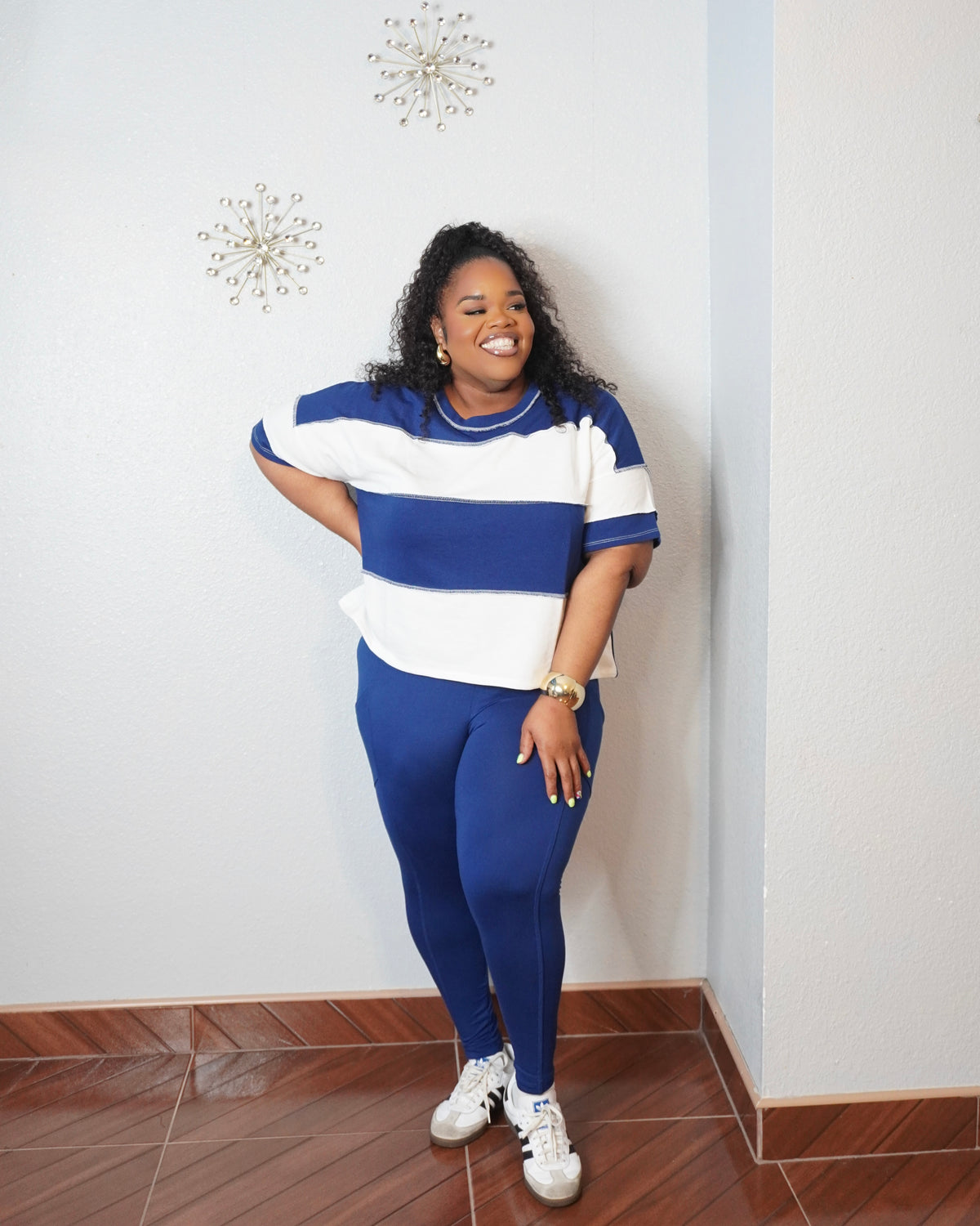 Courtside Luxe Leggings Set