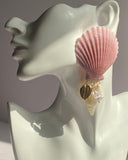 Ocean Muse Shell Statement Earrings