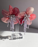 The Blushing Bloom Statement Earrings