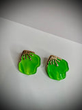 Mini Leaf Earrings