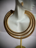 Tri Ribbed Necklace
