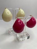 Large Half Teardrop Earrings