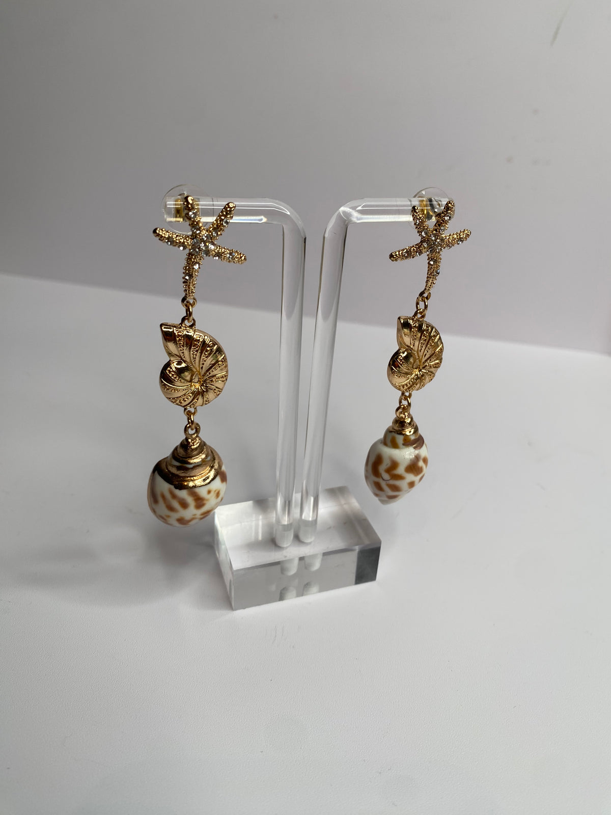 Long Shell Earrings