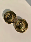 Round Door Knob Earrings
