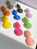 Woven Teardrop Earrings