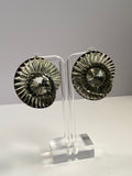 Swirl With Diamond Earrings