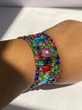 Multi Color Five Piece Bracelet Set