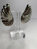 Silver Angel Wings Earrings