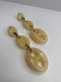 Triple Linked Earrings