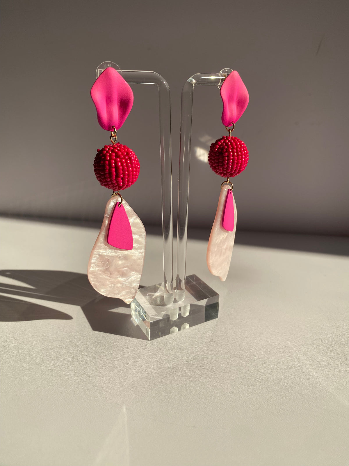 Shades of Pink Earrings